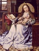 The Virgin and the Child Before a Fire Screen Robert Campin